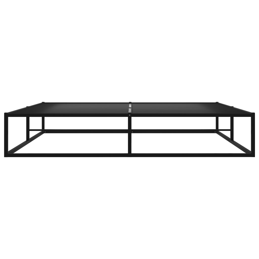 Bed frame metal - black, 180 x 200 cm - number 4.