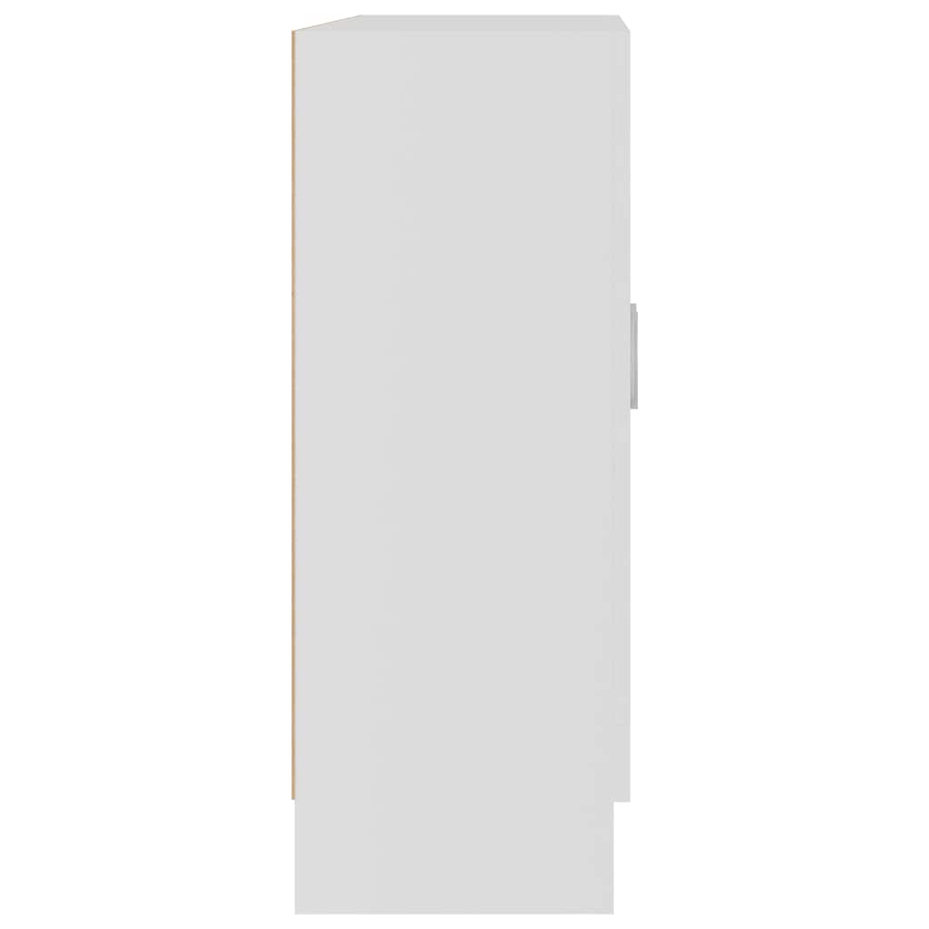 Gablota ekspozycyjna 82,5x30,5x80 cm drewno klejone - biały, 82,5 x 30,5 x 80 cm, 1 - number 7.