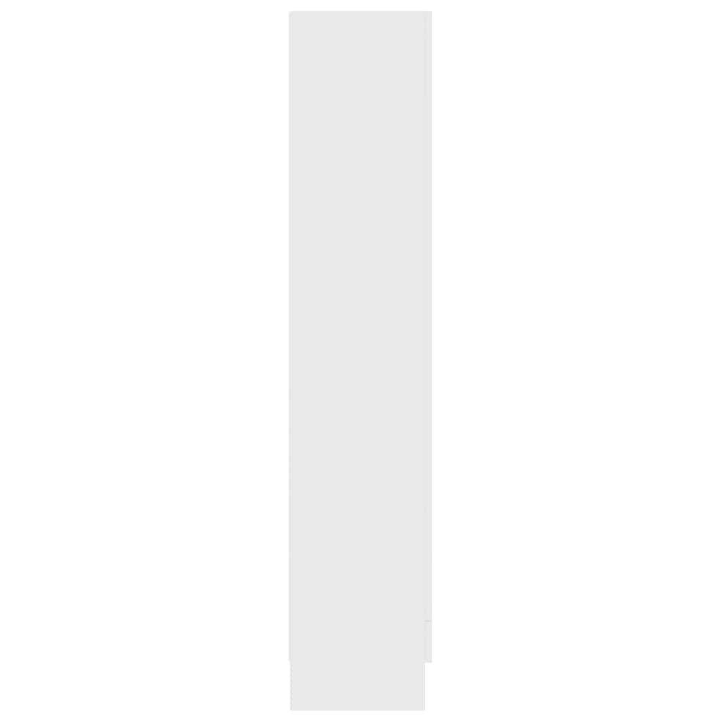 Gablota ekspozycyjna 82,5x30,5x150 cm drewno klejone - biały, 1, 150 cm - number 7.