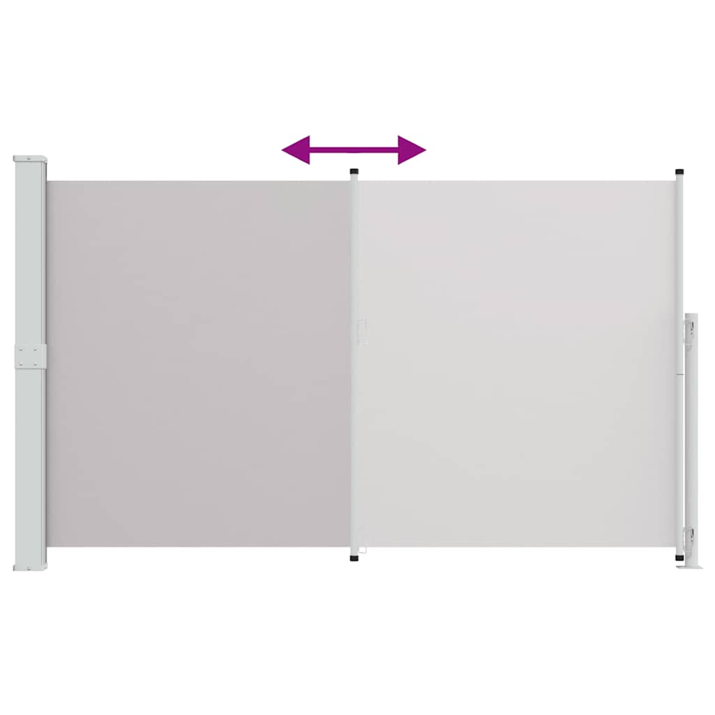 Kolanička bočna tenda na terasi - siva, 180 x 300 cm, 1 - number 7.