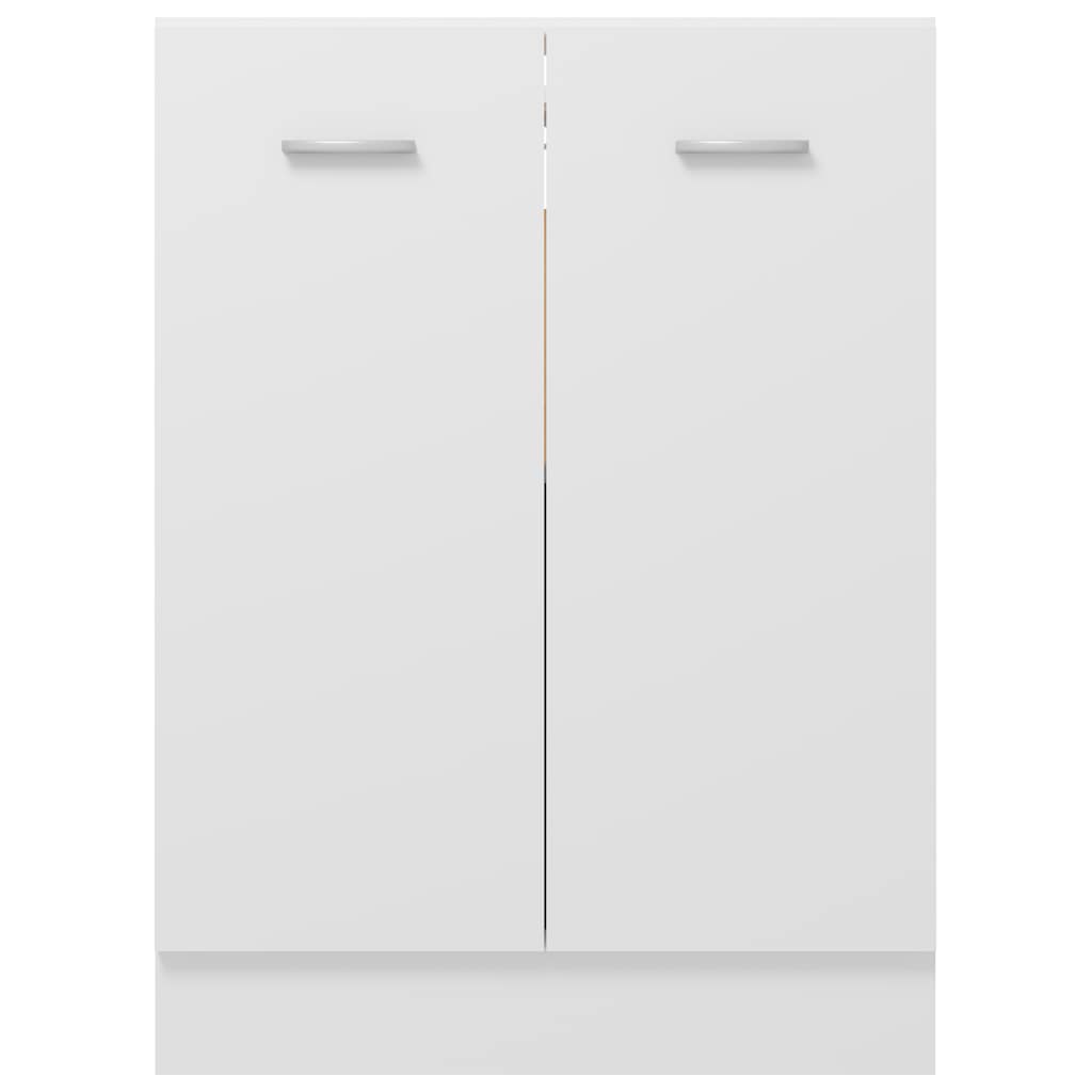 Underskab lyon 60x46x81,5 cm konstrueret træ - hvid, 1, 1x underskab (2 låger) 60 cm - number 7.