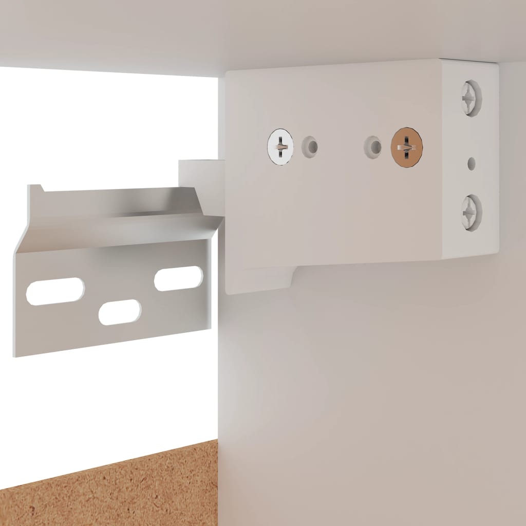 Veggskap 50x31x60 cm konstruert tre - svart, 1, veggskap 50 cm - number 9.