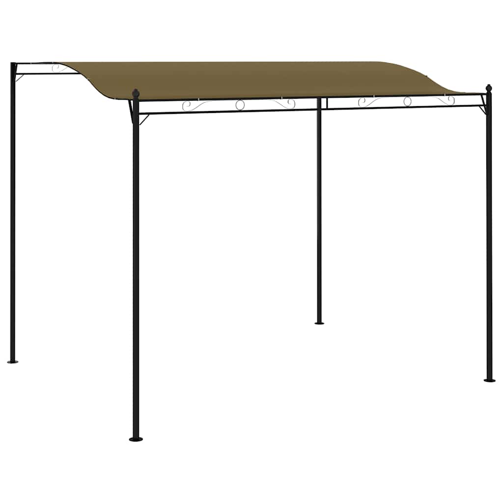 Samostojeća tenda 3x2,4 m 180 g/m² sivo-smeđa - number 2.