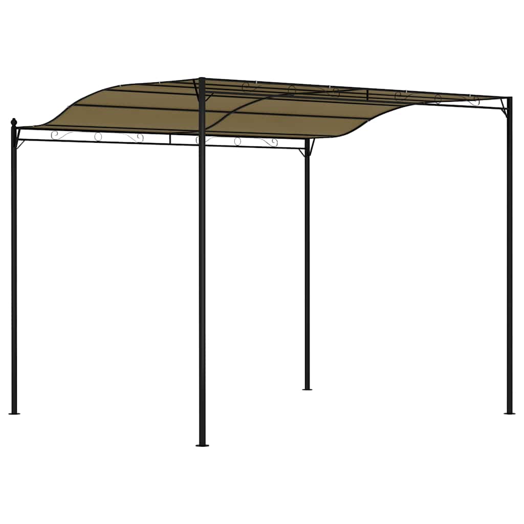 Samostojeća tenda 3x2,4 m 180 g/m² sivo-smeđa - number 7.
