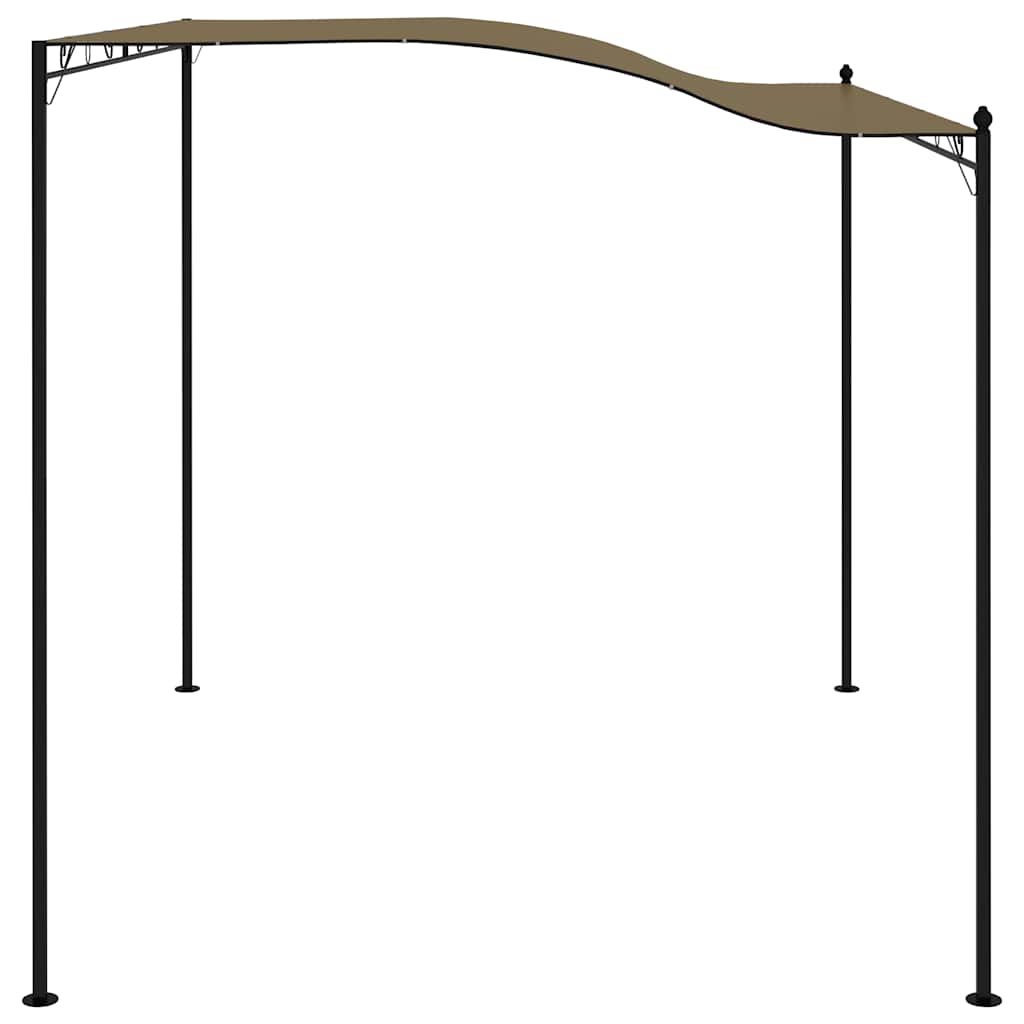 Samostojeća tenda 3x2,4 m 180 g/m² sivo-smeđa - number 6.