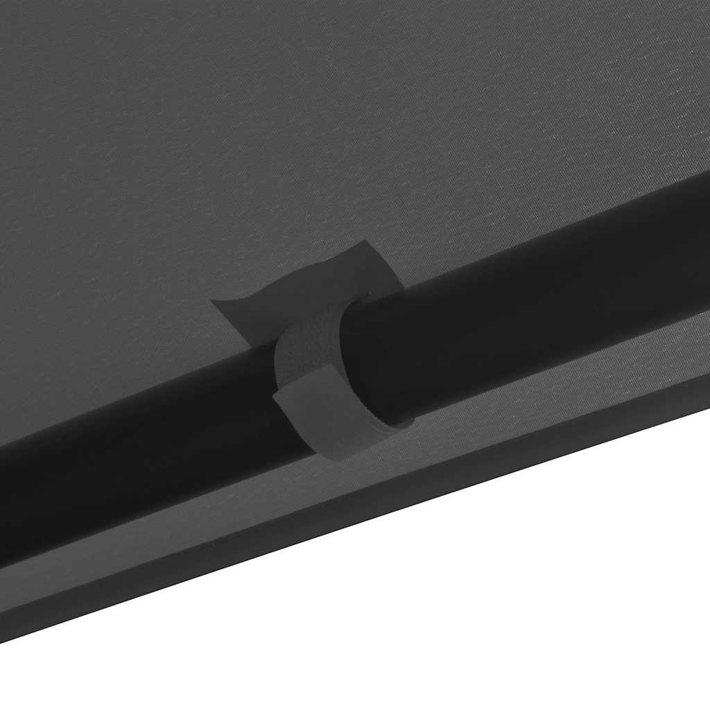 Pavilion 3x3 m fabric and steel 180 g/m² anthracite grey - number 4.