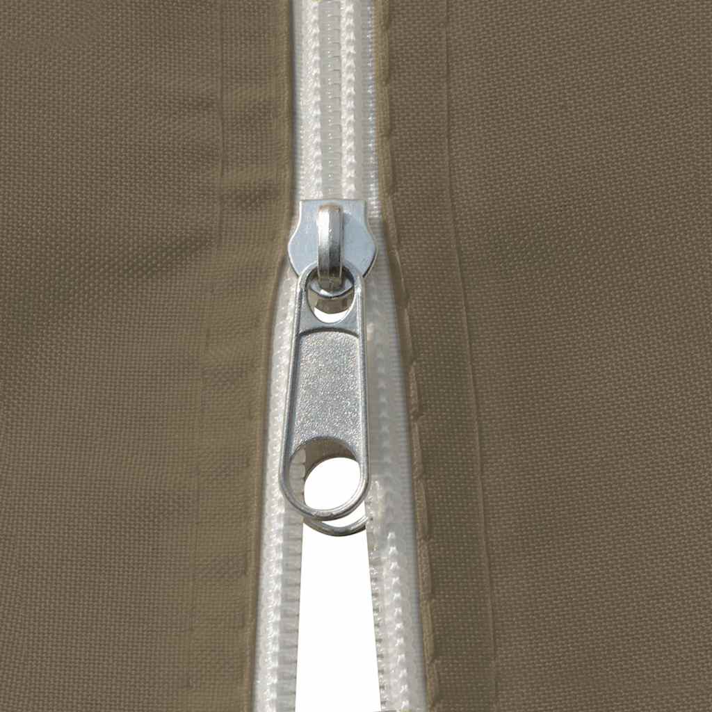 Vrtni šator sa zavjesama 4x3 m 180 g/m² sivo-smeđi - number 7.