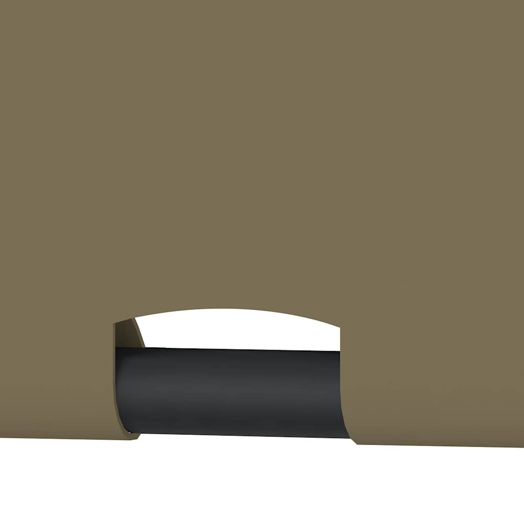 Pergola avec toit rétractable 3x3 m 180 g/m² gris-brun - number 5.