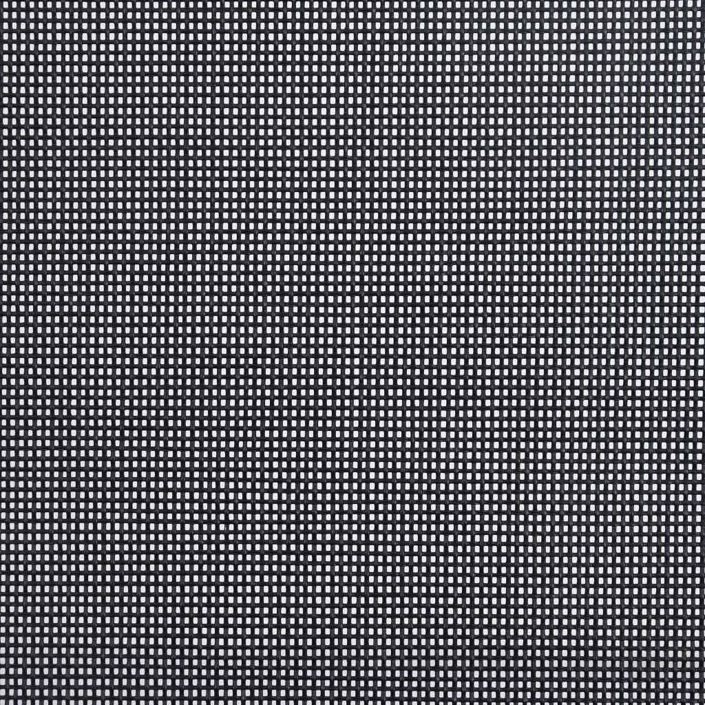 Sklopive vrtne stolice kom textilene - crne, 6, 1 - number 7.