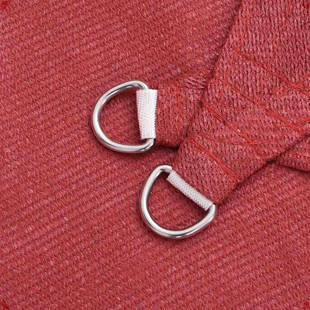 Solsejl 160 g/m² hdpe - rød, 4 x 7 m, 1 - number 5.