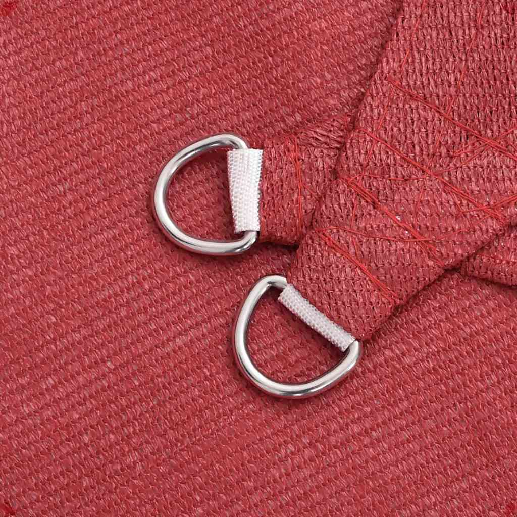 Sun sail 160 g/m² hdpe - red, 3 x 4 m, 1 - number 5.