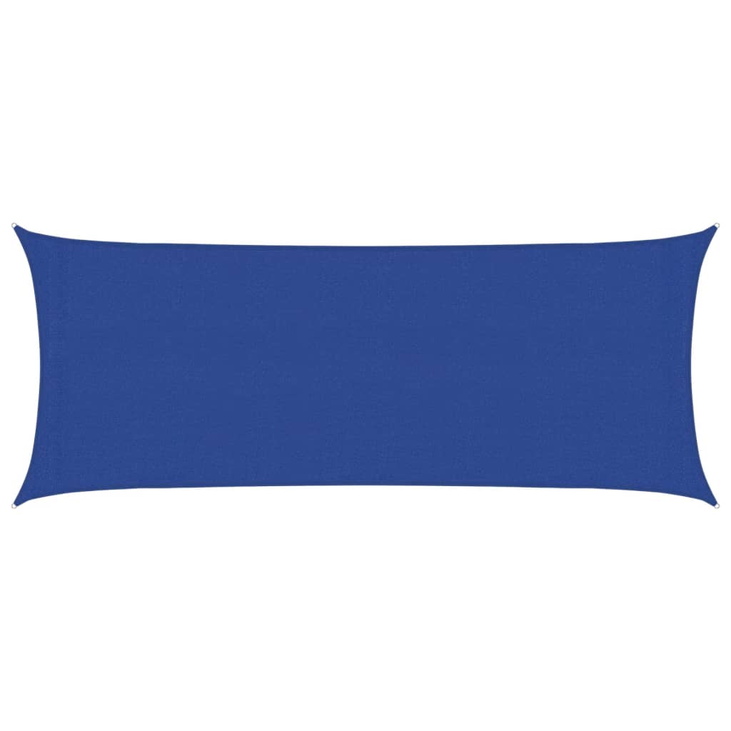 Solsejl 160 g/m² hdpe - blå, 2 x 5 m, 1 - number 2.