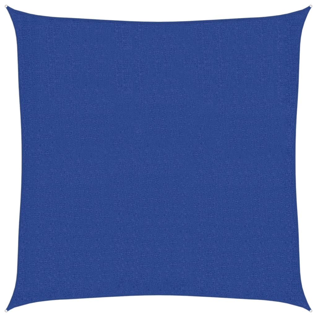 Solsejl 160 g/m² firkantet hdpe - blå, 3 x 3 m, 1 - number 2.
