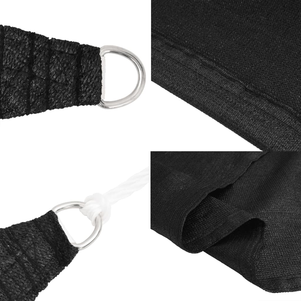 Sur sail 160 g/m² hdpe - crno, 4 x 5 m, 1 - number 6.