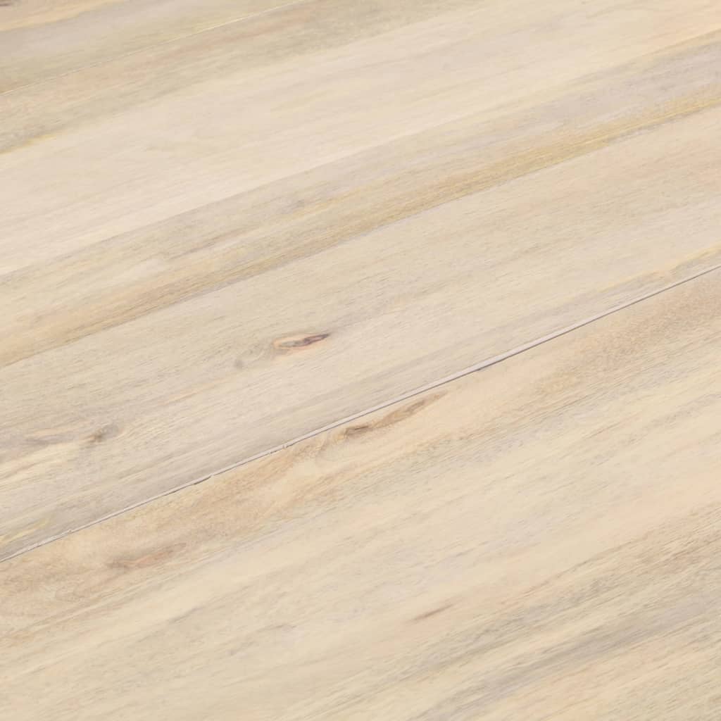 Spisebord rundt 110x76 cm heltre mangotre - lysebrun, 1 - number 7.