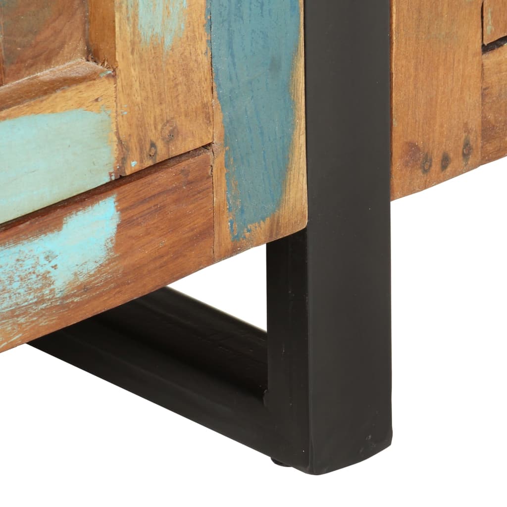 Skænk 172x35x80 cm massivt genbrugstræ - number 6.