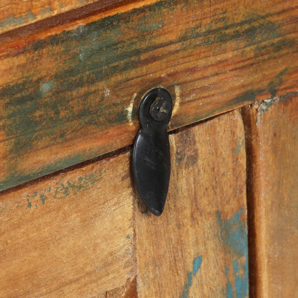 Skænk 172x35x80 cm massivt genbrugstræ - number 9.