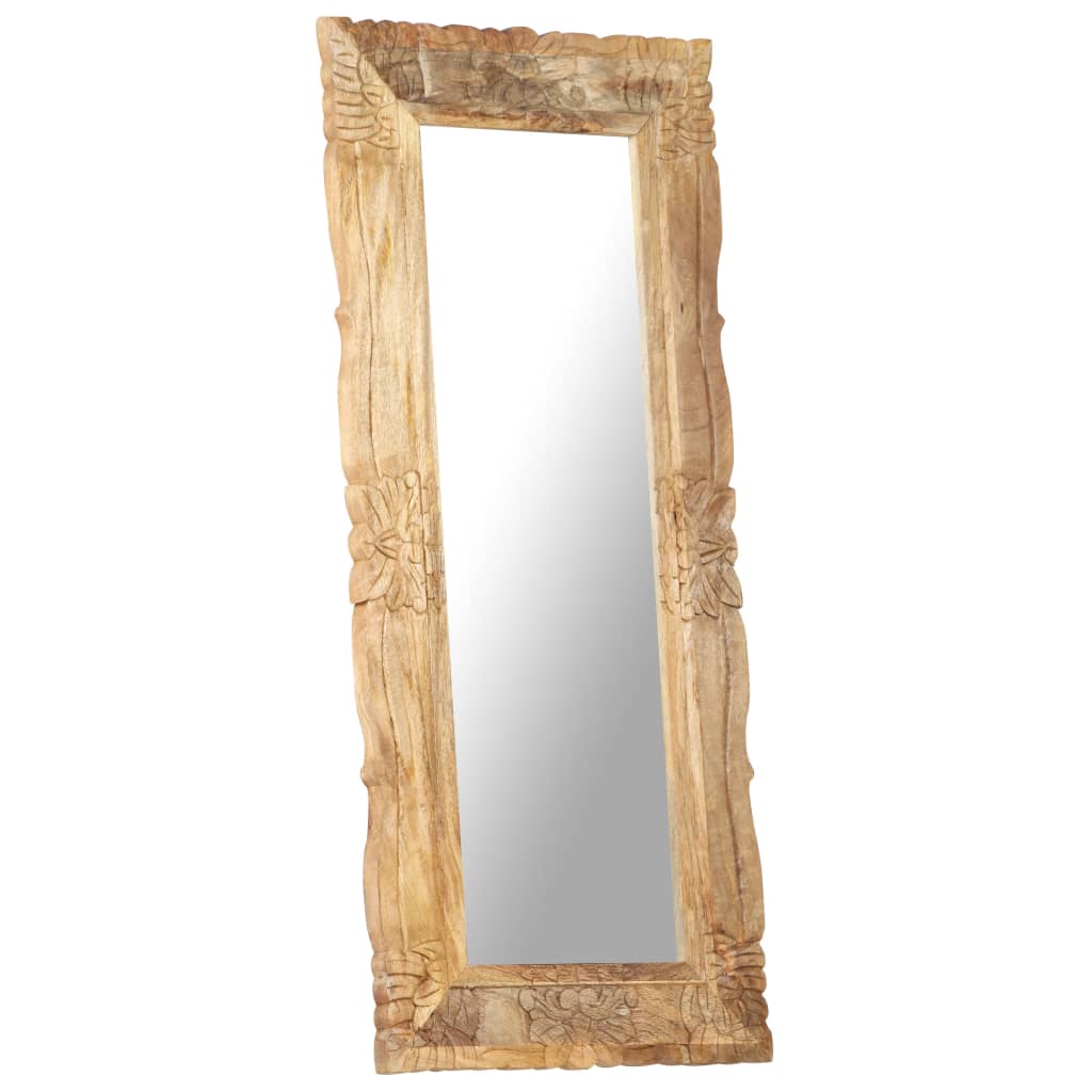 Miroir massif mangue - marron, 110 x 50 cm, 1 - number 10.