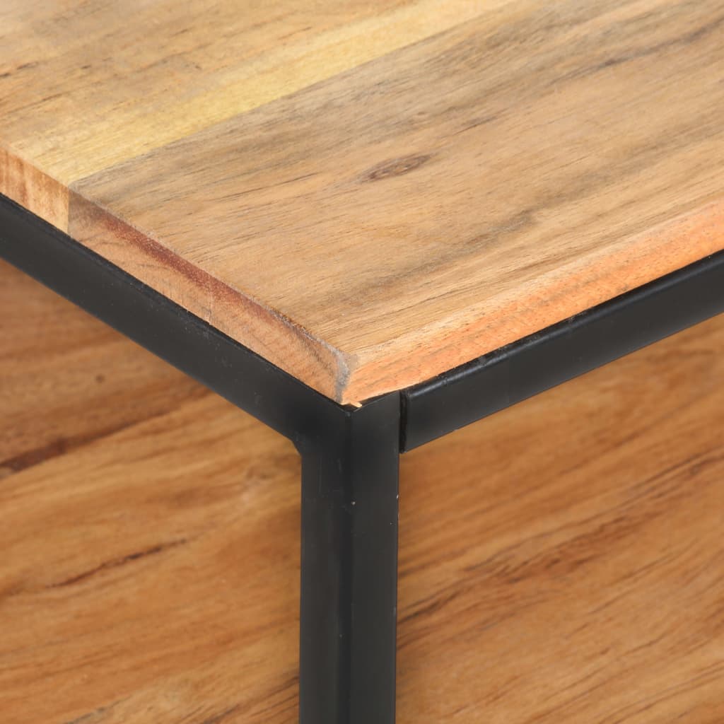 Tv cabinet 130x30x45 cm - 1, solid acacia wood - number 5.