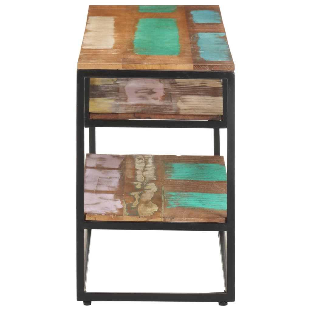 Tv-skab 130x30x45 cm massivt genbrugstræ - 1, massivt genanvendt træ - number 3.