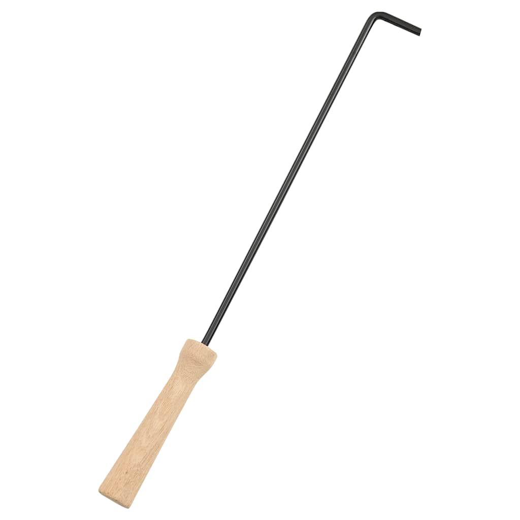 2-i-1 bålfad og grill med ildrager 56x56x49 cm stål - number 9.