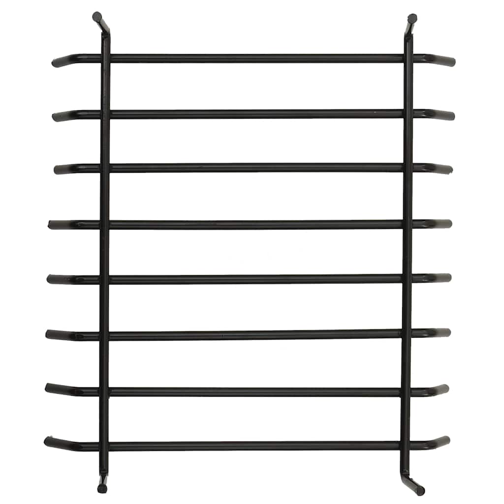 Garden fireplace with chimney 38x38x122 cm steel - number 8.