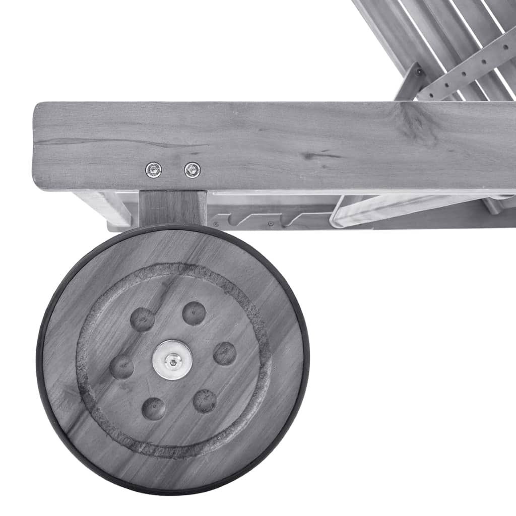 Fluktstol massivt akasietre - number 6.