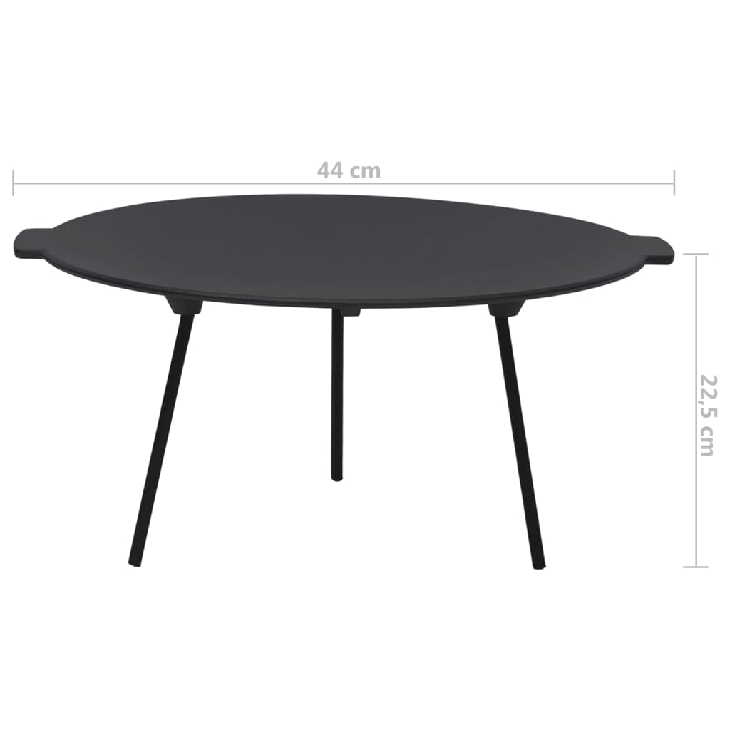 Grill plate ø44 cm cast iron - number 6.