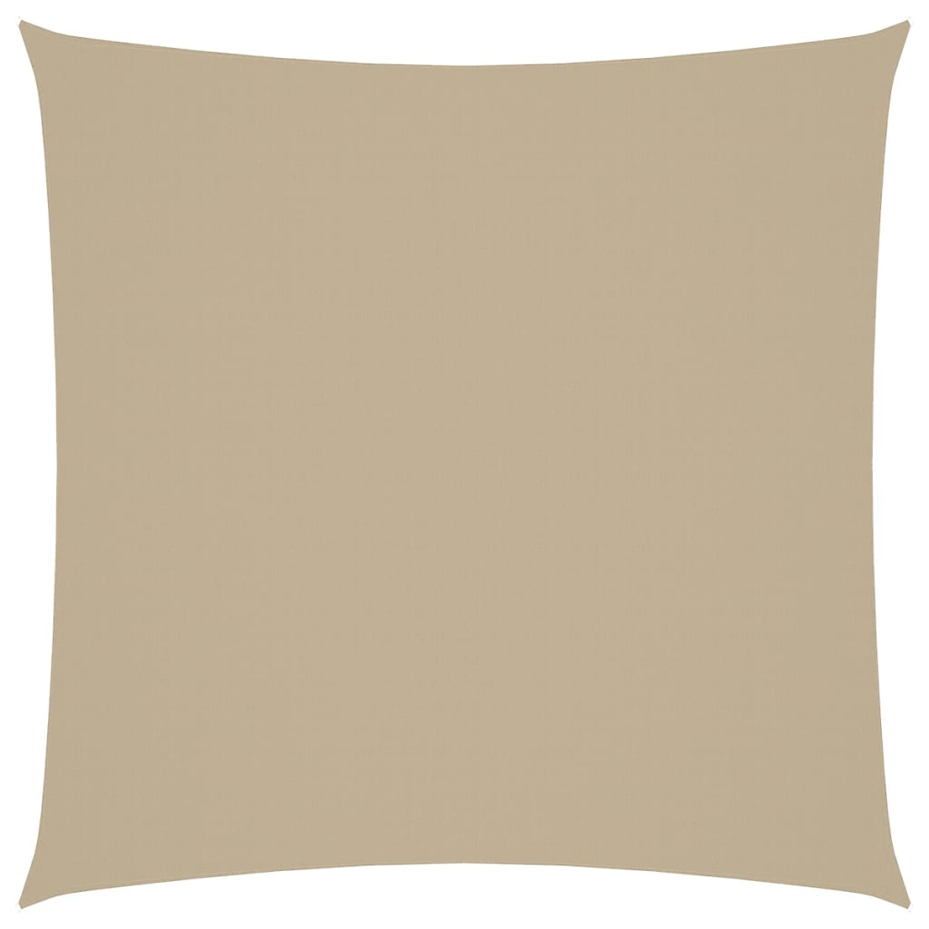 Solsejl firkantet oxfordstof - beige, 5 x 5 m, 1 - number 2.