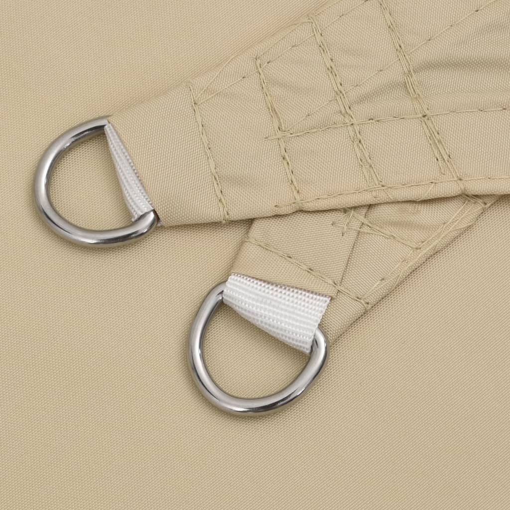 Solsejl firkantet oxfordstof - beige, 5 x 5 m, 1 - number 6.