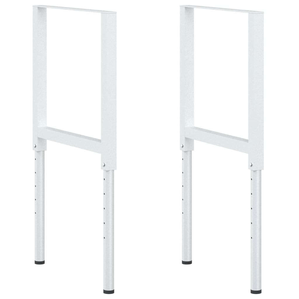 Ramme til arbeidsbenk stk. 55x (69-95,5) cm metall - grå, 55 x 95,5 cm, 2, 1 - number 2.