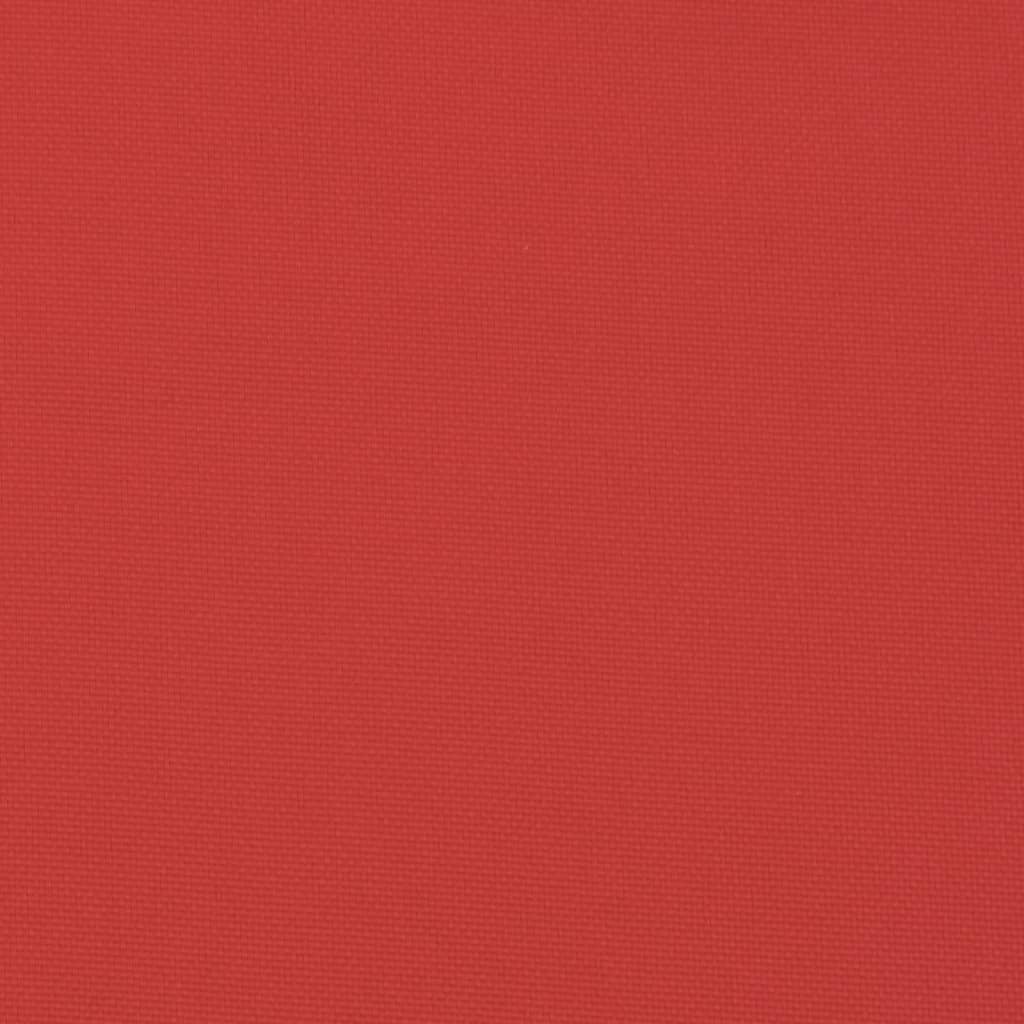 Pallehynder 2 stk. oxfordstof - rød, 1, midtersofa - number 9.