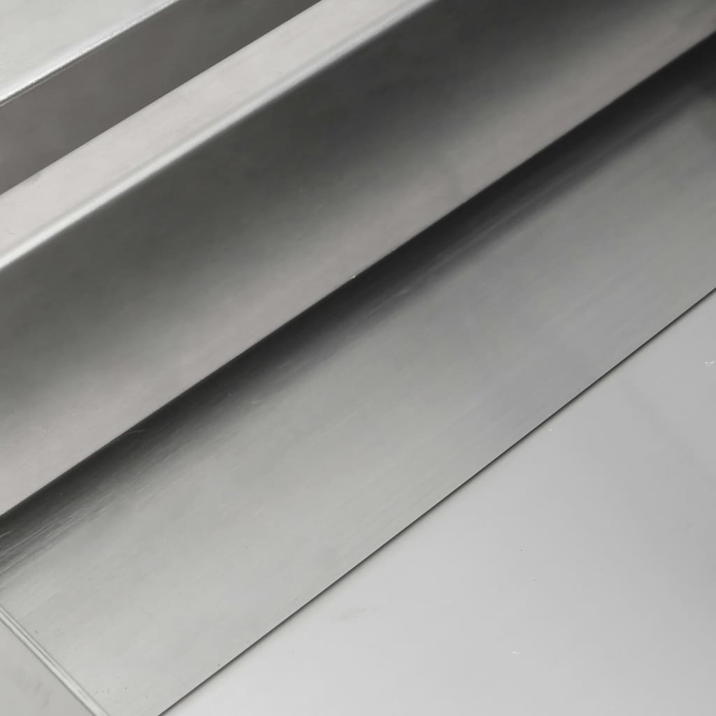 Fontaine de jardin en acier inoxydable 304 - 30 x 34 x 14 cm, sans joints - number 5.