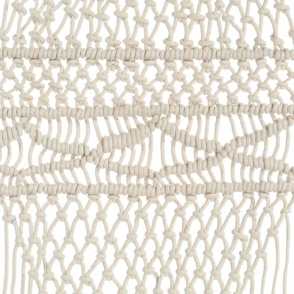 Macrame curtain 140x240 cm cotton - cream, 1 - number 4.