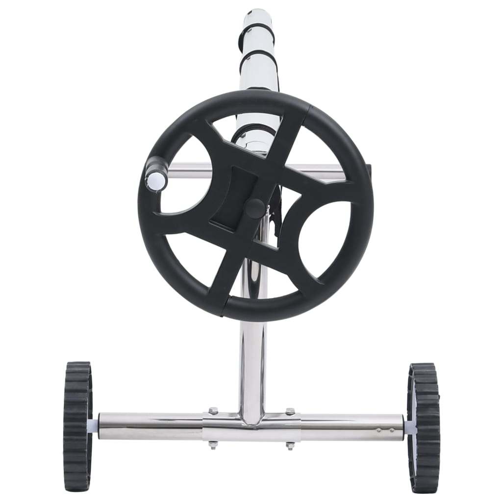 Opruller til poolovertræk med fod i rustfrit stål - number 4.