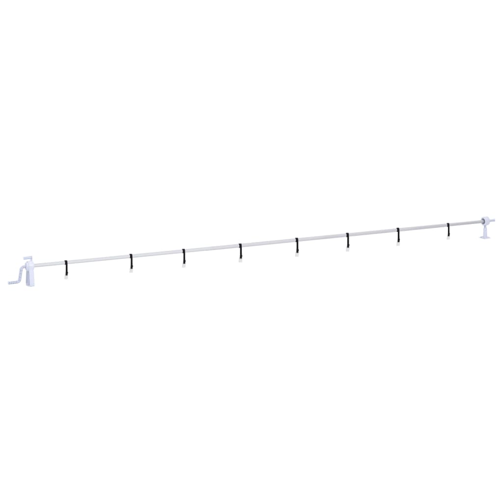 Enrouleur pour bâche de piscine avec pied en plastique - number 3.