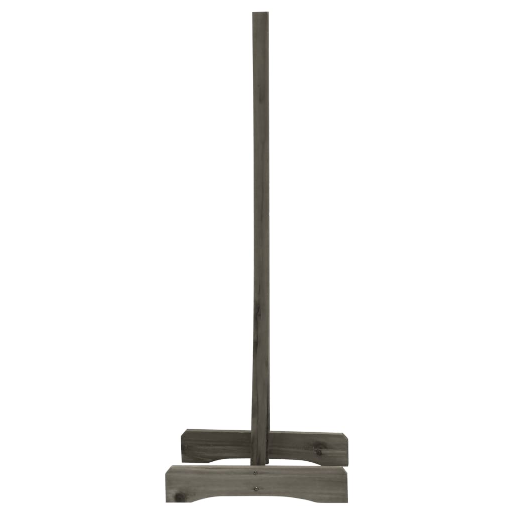 Treillis pour le jardin en pin massif - gris, 150 x 80 cm, 1 - number 5.