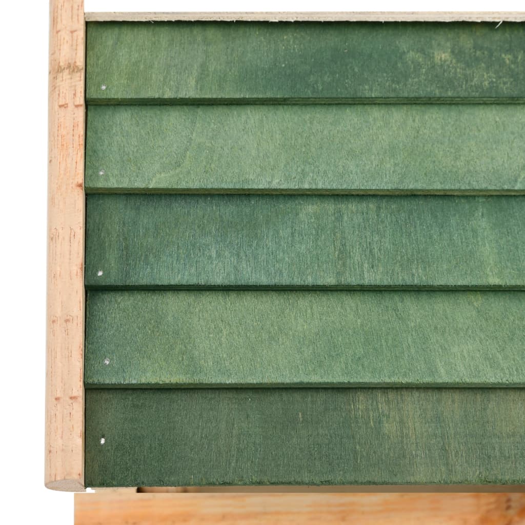 Feed housing for birds 35x29.5x21 cm solid wood - number 4.