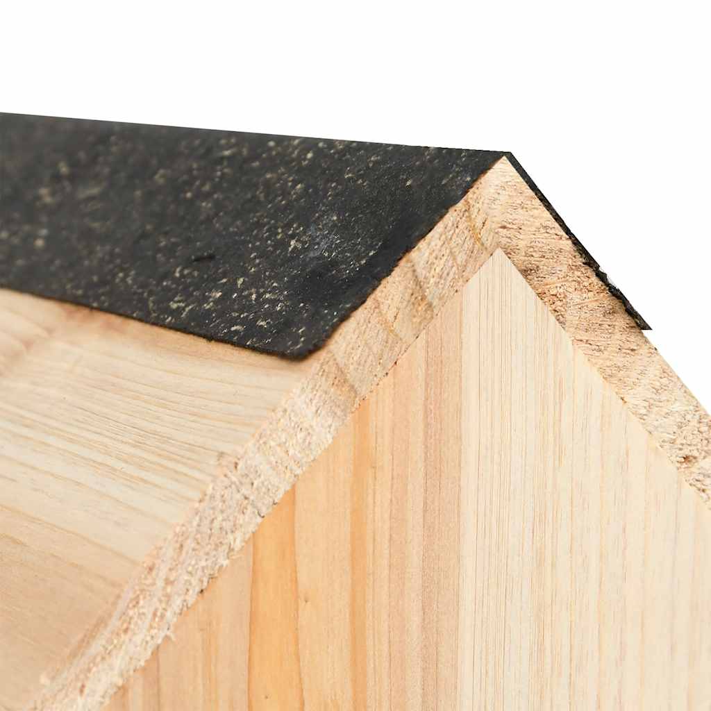 Maison pour écureuil 26x25x29 cm pin massif - number 6.