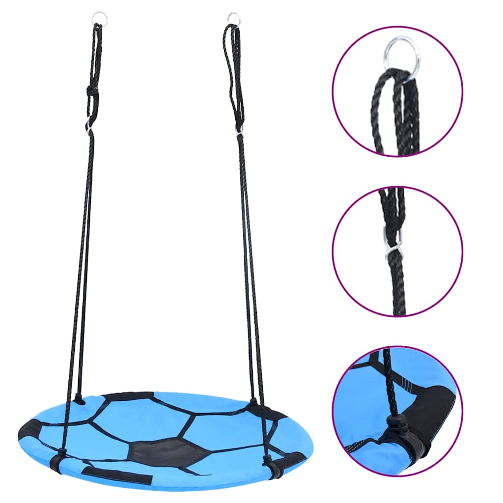 Balançoire design football 100 cm - number 1.