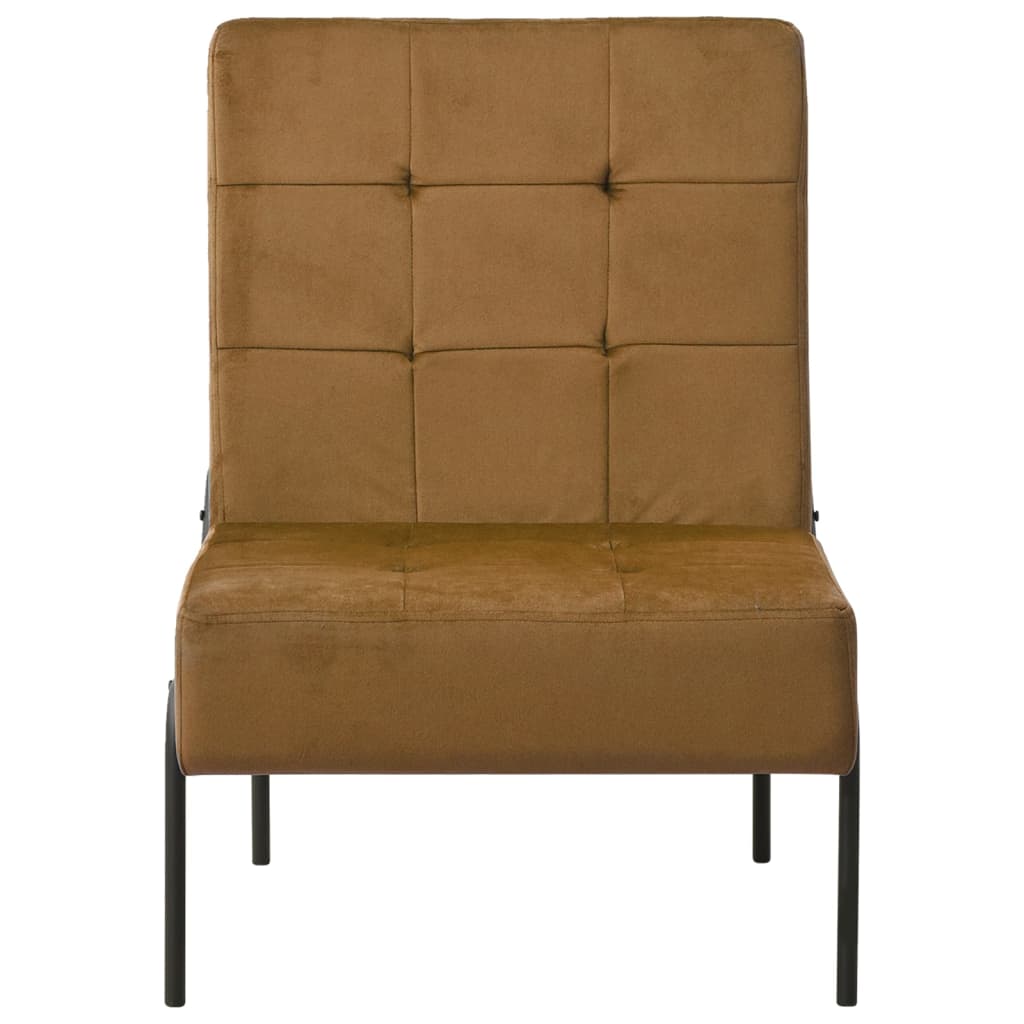 Fauteuil 65x79x87 cm velours - marron, 1 - number 2.
