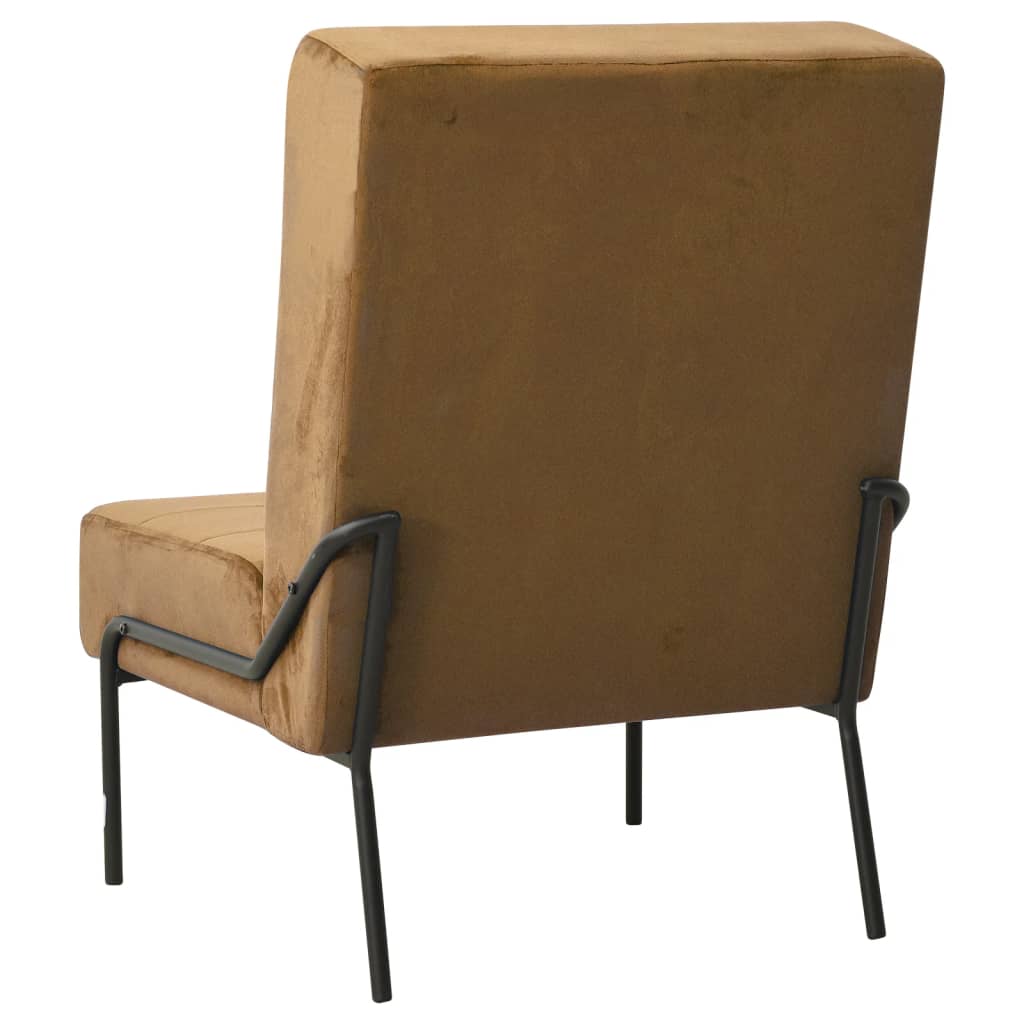Fauteuil 65x79x87 cm velours - marron, 1 - number 4.