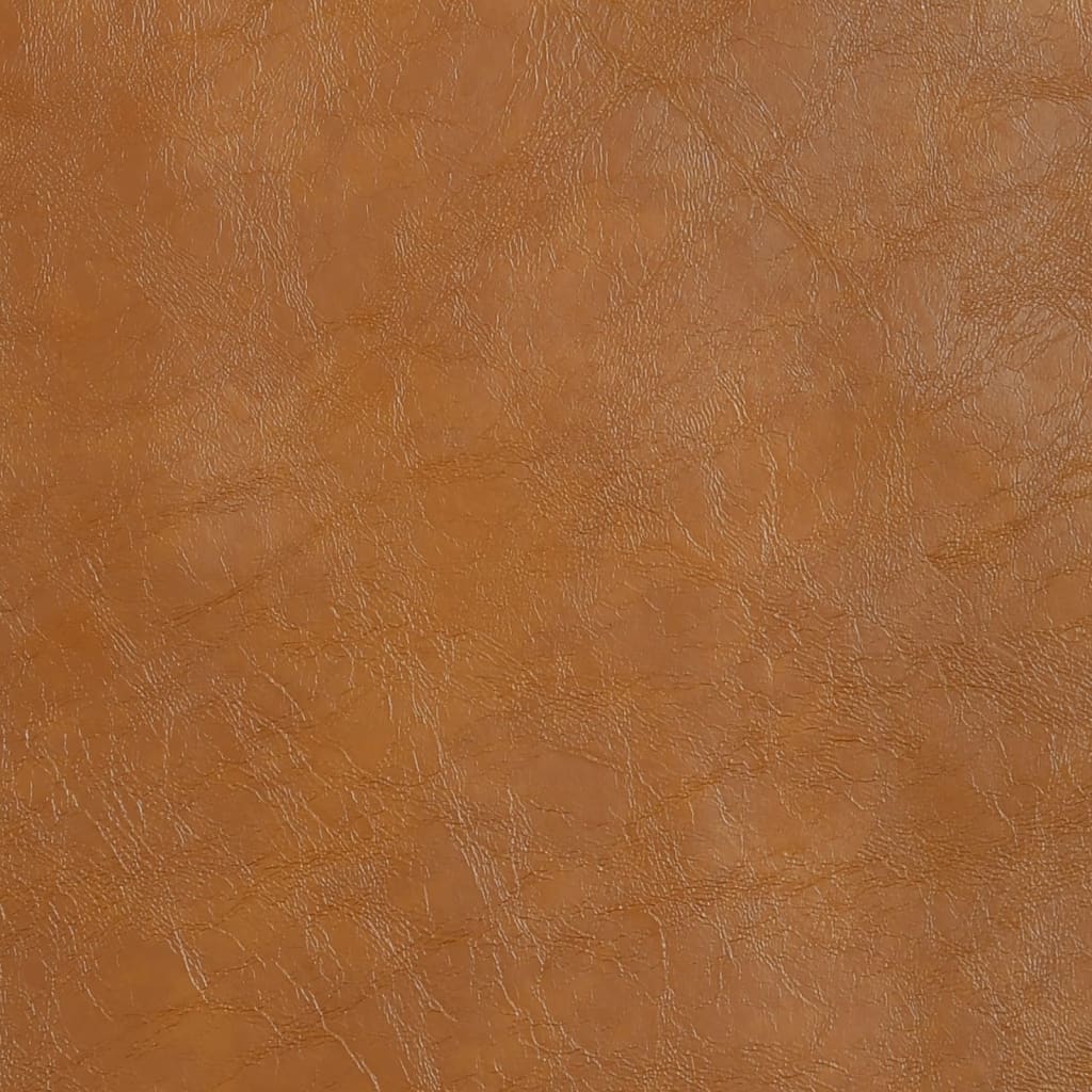 Stol med cantilever kunstlæder brun - number 6.