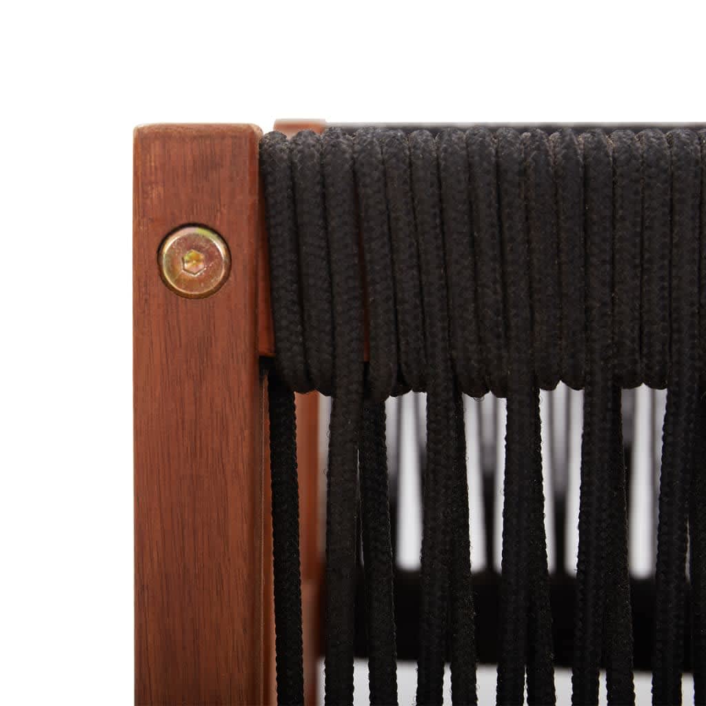 Lounge sett for hage 6 deler med puter solid acacia trekrem - 2x hjørnedeler + midtre del + lenestol + fotskammel + bord, 1 - number 12.