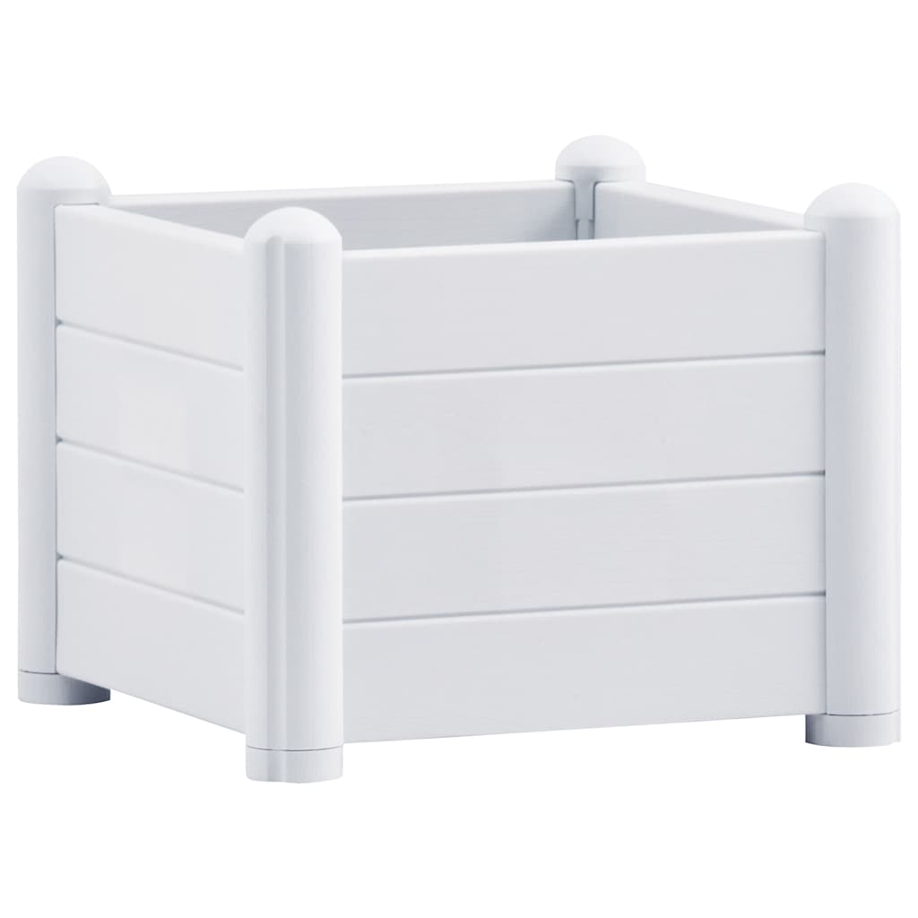 Raised bed pp - white, 43 x 43 x 35 cm, 1 - number 2.