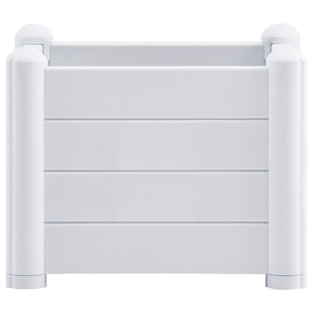 Raised bed pp - white, 43 x 43 x 35 cm, 1 - number 3.
