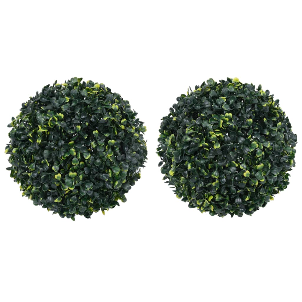 Artificial boxwood 2 pcs. spherical - 47 cm, 1 - number 1.