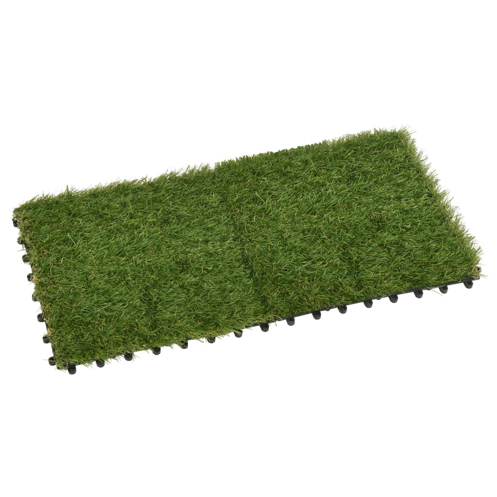 Artificial grass tiles pcs. 30x30 cm green - 22 - number 3.