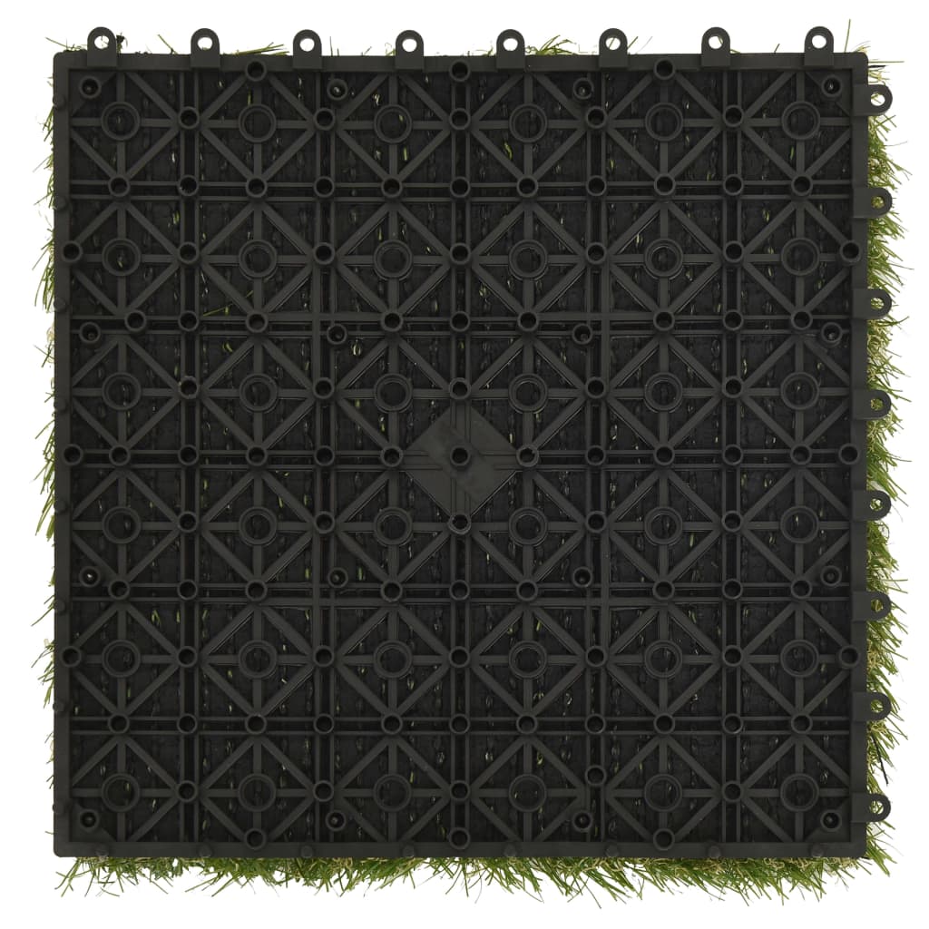 Artificial grass tiles pcs. 30x30 cm green - 22 - number 6.