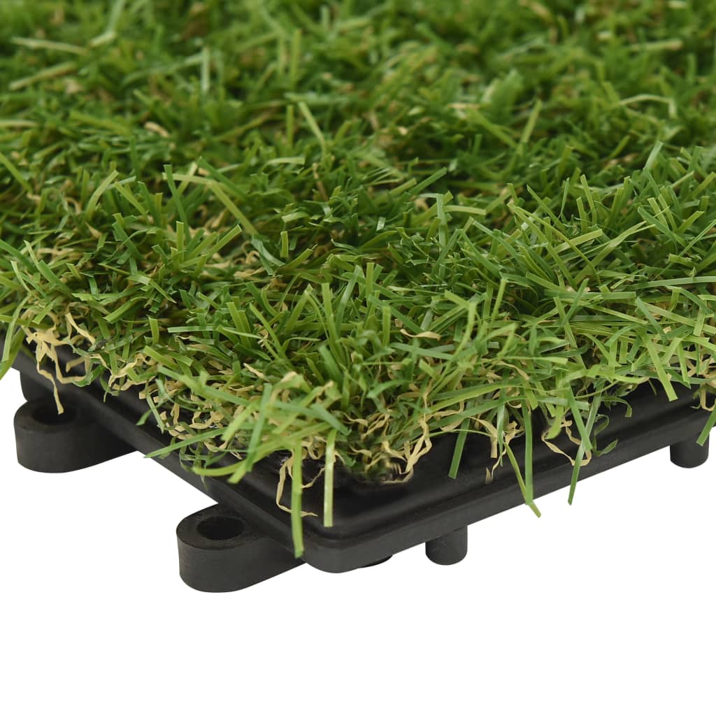 Artificial grass tiles pcs. 30x30 cm green - 22 - number 7.